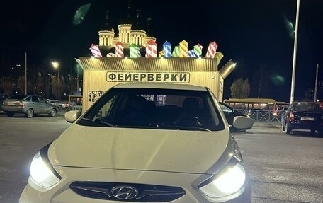 Hyundai Solaris II рестайлинг, 2011 год, 650 000 рублей, 2 фотография