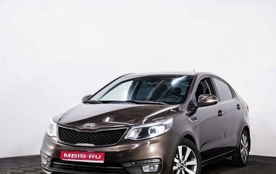 KIA Rio III рестайлинг, 2016 год, 1 025 000 рублей, 1 фотография