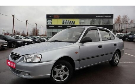 Hyundai Accent II, 2007 год, 500 000 рублей, 1 фотография