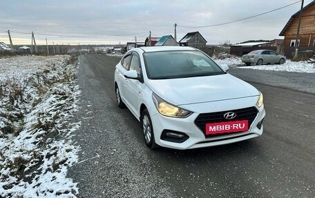 Hyundai Solaris II рестайлинг, 2017 год, 1 050 000 рублей, 15 фотография