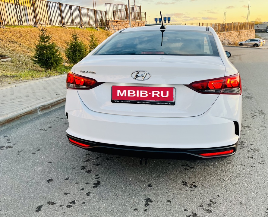 Hyundai Solaris II рестайлинг, 2021 год, 1 550 000 рублей, 6 фотография