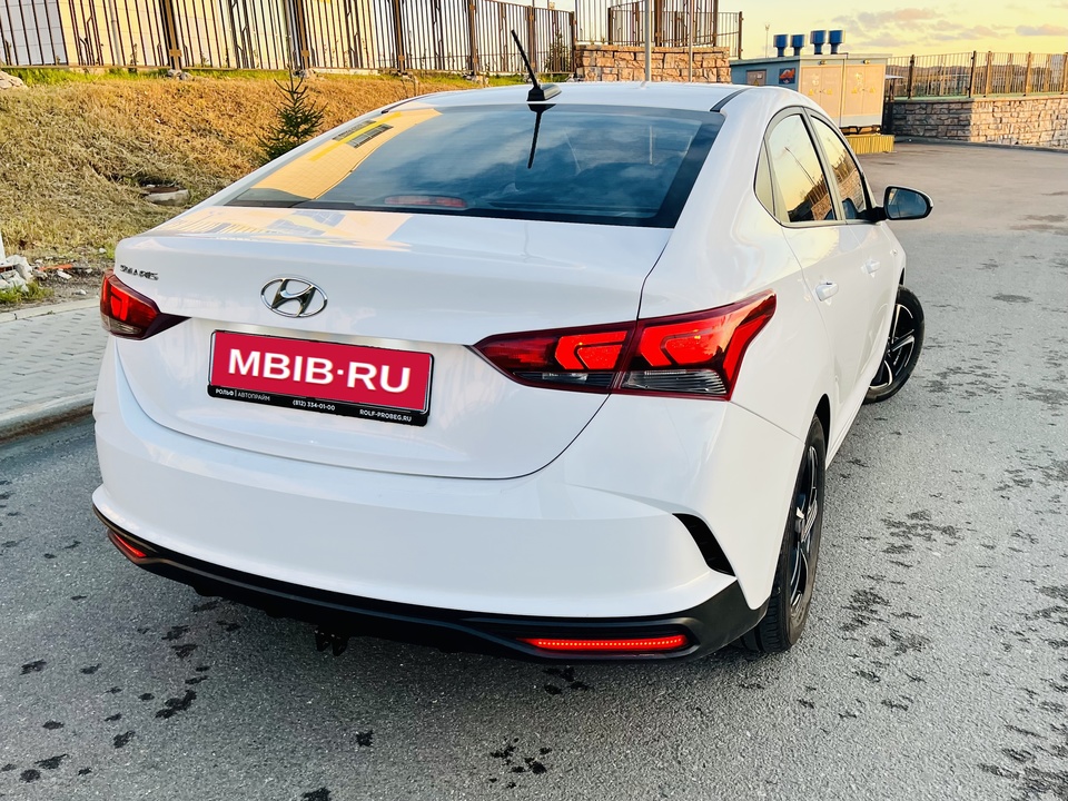 Hyundai Solaris II рестайлинг, 2021 год, 1 550 000 рублей, 5 фотография