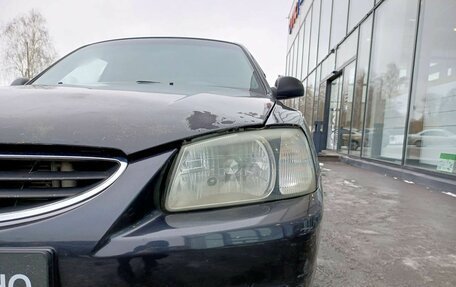 Hyundai Accent II, 2008 год, 415 000 рублей, 21 фотография