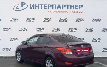 Hyundai Solaris II рестайлинг, 2013 год, 931 000 рублей, 7 фотография