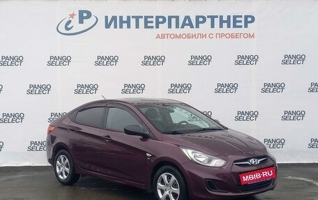 Hyundai Solaris II рестайлинг, 2013 год, 931 000 рублей, 3 фотография