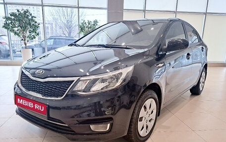 KIA Rio III рестайлинг, 2016 год, 1 329 000 рублей, 1 фотография