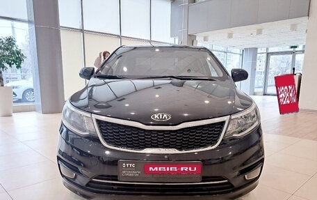 KIA Rio III рестайлинг, 2016 год, 1 329 000 рублей, 2 фотография