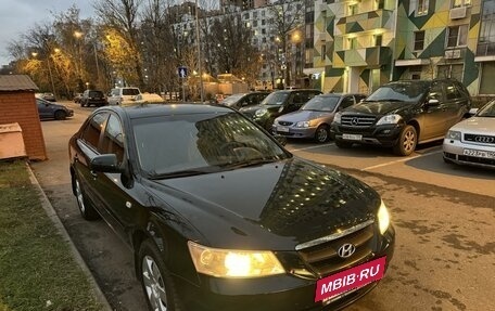 Hyundai Sonata VI, 2007 год, 849 000 рублей, 31 фотография