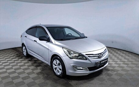 Hyundai Solaris II рестайлинг, 2014 год, 865 000 рублей, 3 фотография