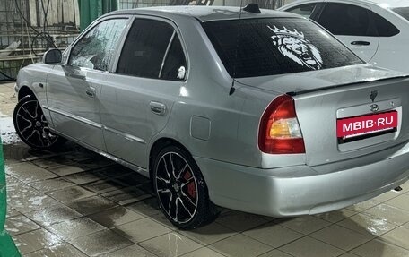 Hyundai Accent II, 2004 год, 3 фотография