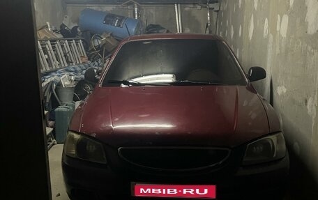 Hyundai Accent II, 2008 год, 210 000 рублей, 1 фотография