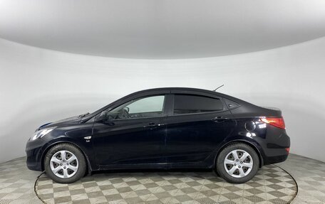 Hyundai Solaris II рестайлинг, 2011 год, 840 000 рублей, 8 фотография