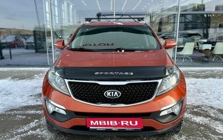 KIA Sportage III, 2014 год, 1 499 000 рублей, 2 фотография