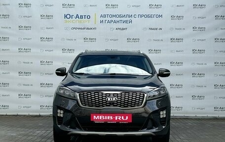 KIA Sorento III Prime рестайлинг, 2019 год, 3 099 000 рублей, 2 фотография