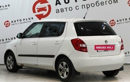 Skoda Fabia II, 2009 год, 499 000 рублей, 4 фотография