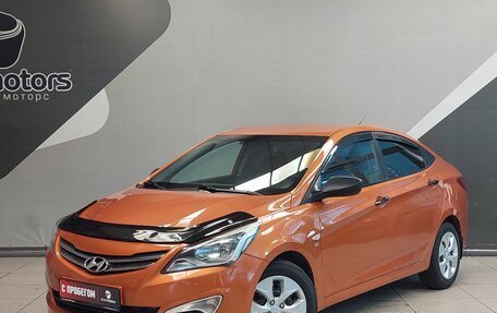 Hyundai Solaris II рестайлинг, 2014 год, 890 000 рублей, 1 фотография