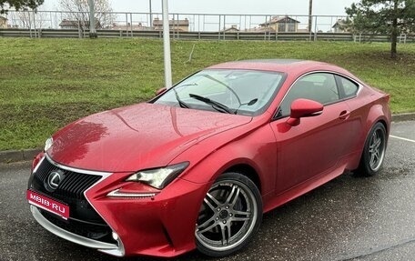 Lexus RC I рестайлинг, 2015 год, 3 890 000 рублей, 1 фотография