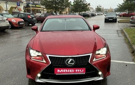 Lexus RC I рестайлинг, 2015 год, 3 890 000 рублей, 4 фотография