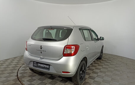 Renault Sandero II рестайлинг, 2016 год, 995 000 рублей, 5 фотография