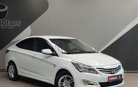 Hyundai Solaris II рестайлинг, 2015 год, 1 050 000 рублей, 9 фотография