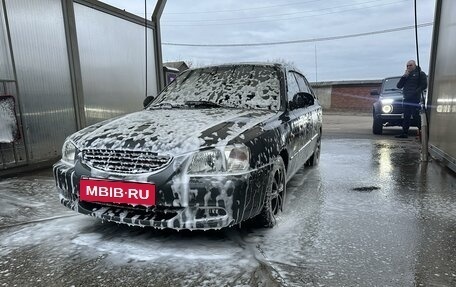 Hyundai Accent II, 2004 год, 515 000 рублей, 18 фотография