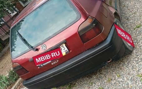 Volkswagen Golf III, 1993 год, 160 000 рублей, 5 фотография