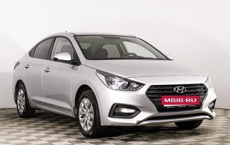 Hyundai Solaris II рестайлинг, 2017 год, 1 367 450 рублей, 3 фотография