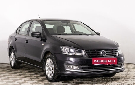 Volkswagen Polo VI (EU Market), 2016 год, 1 100 000 рублей, 3 фотография