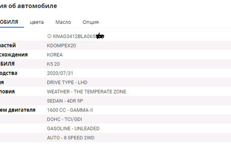 KIA K5, 2020 год, 2 802 800 рублей, 37 фотография