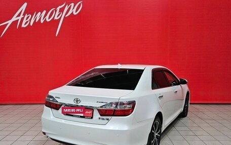 Toyota Camry, 2017 год, 2 185 000 рублей, 5 фотография