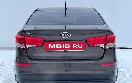 KIA Rio III рестайлинг, 2016 год, 1 150 000 рублей, 5 фотография