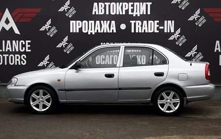 Hyundai Accent II, 2005 год, 555 000 рублей, 4 фотография