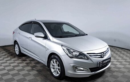 Hyundai Solaris II рестайлинг, 2014 год, 1 262 100 рублей, 3 фотография