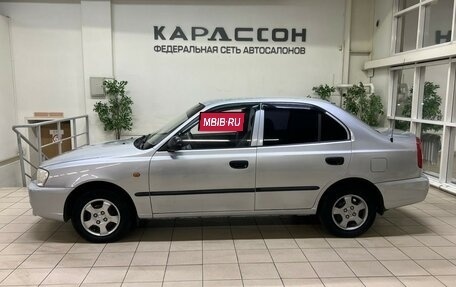 Hyundai Accent II, 2007 год, 499 000 рублей, 5 фотография