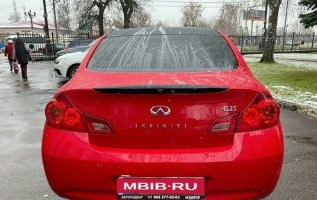 Infiniti G, 2011 год, 1 490 000 рублей, 1 фотография