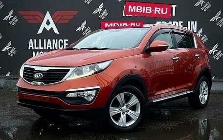 KIA Sportage III, 2012 год, 1 595 000 рублей, 3 фотография