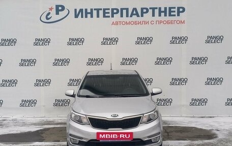 KIA Rio III рестайлинг, 2017 год, 1 397 000 рублей, 2 фотография