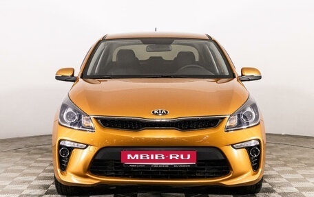 KIA Rio IV, 2019 год, 1 639 000 рублей, 2 фотография