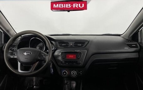 KIA Rio III рестайлинг, 2013 год, 1 078 000 рублей, 15 фотография