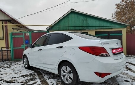 Hyundai Solaris II рестайлинг, 2014 год, 1 150 000 рублей, 10 фотография