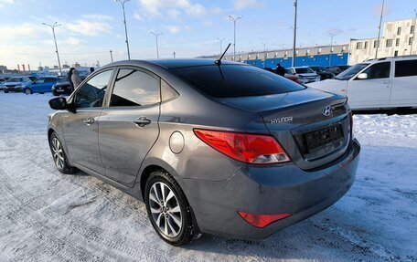 Hyundai Solaris II рестайлинг, 2015 год, 1 139 000 рублей, 5 фотография