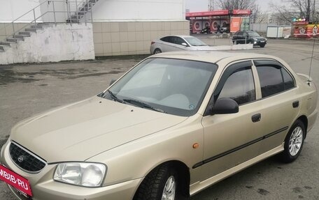 Hyundai Accent II, 2004 год, 370 000 рублей, 10 фотография