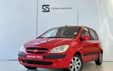 Hyundai Getz I рестайлинг, 2007 год, 620 000 рублей, 1 фотография