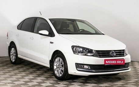 Volkswagen Polo VI (EU Market), 2017 год, 1 370 000 рублей, 3 фотография