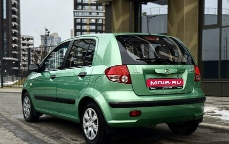 Hyundai Getz I рестайлинг, 2005 год, 486 000 рублей, 10 фотография