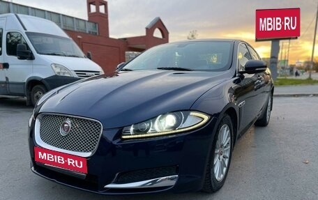 Jaguar XF I рестайлинг, 2013 год, 1 400 000 рублей, 1 фотография