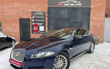 Jaguar XF I рестайлинг, 2013 год, 1 400 000 рублей, 2 фотография