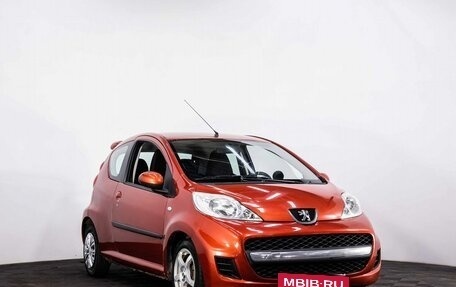 Peugeot 107 I рестайлинг, 2009 год, 375 000 рублей, 3 фотография