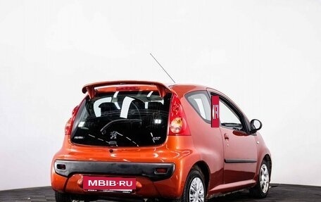 Peugeot 107 I рестайлинг, 2009 год, 375 000 рублей, 6 фотография