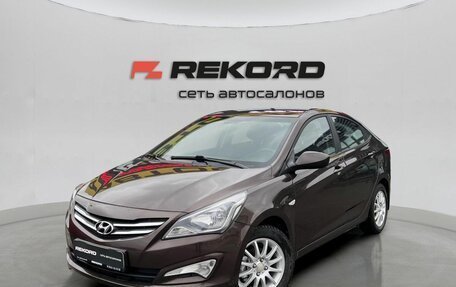 Hyundai Solaris II рестайлинг, 2014 год, 999 000 рублей, 4 фотография